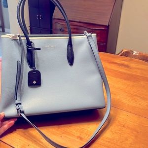 Kate Spade new without tags two toned light blue/navy